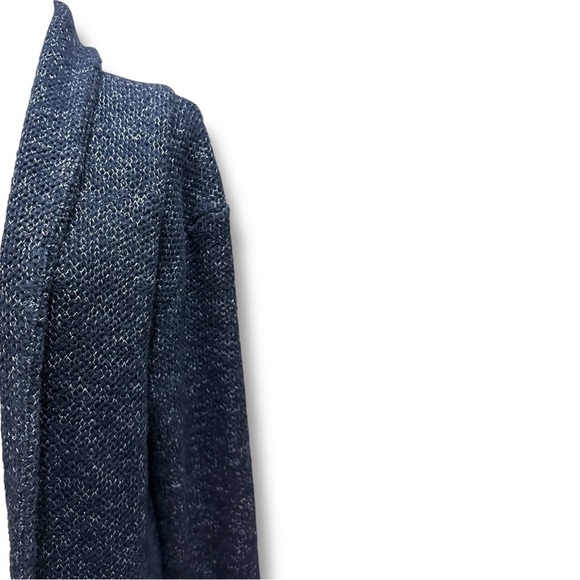 294 ZARA | EUC Turkey Women’s Blue Open Front Knit Cardigan Sweater (size M) - Picture 5 of 12